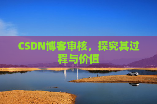 CSDN博客审核,探究其过程与价值